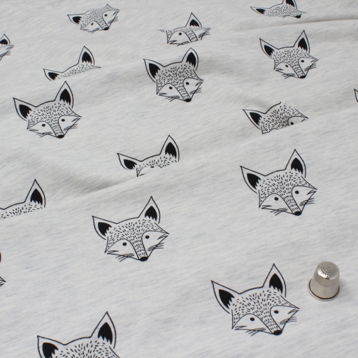 Fox deals jersey fabric